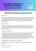 Hidden Dangers of Smoking in Surgery