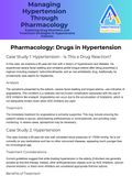Managing Hypertension Through Pharmacology